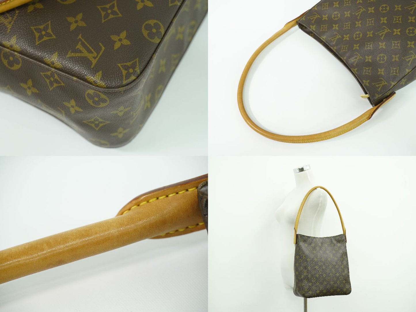 LOUIS VUITTON ルーピング GM モノグラム ショルダーバッグ M51145