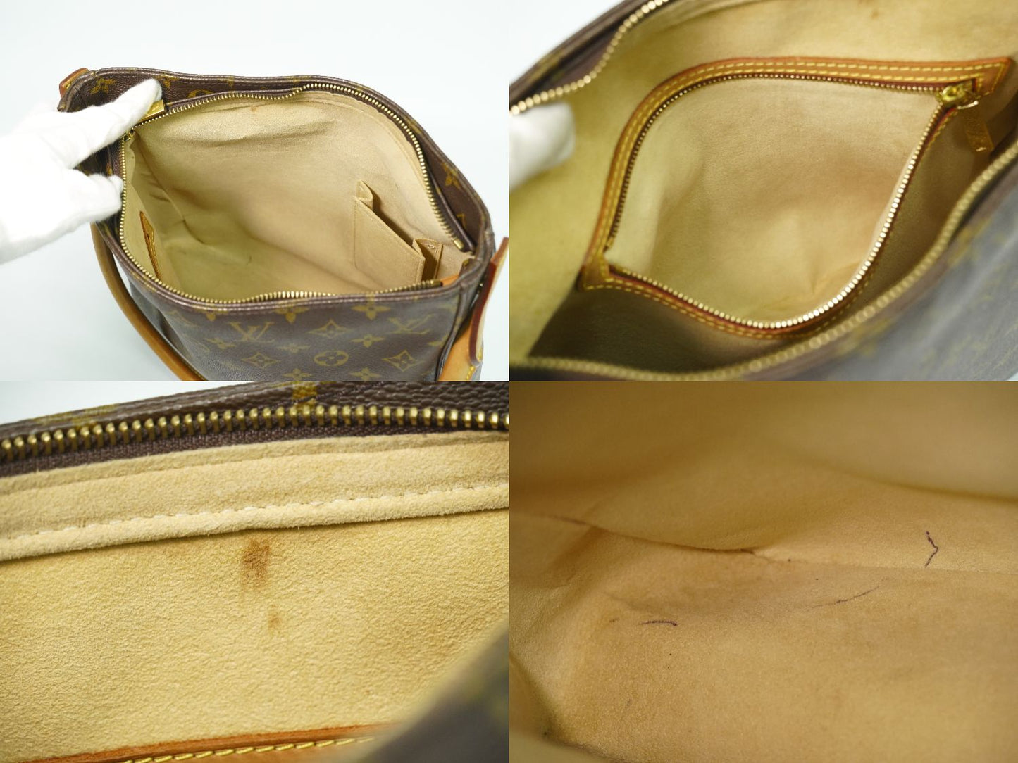 LOUIS VUITTON ルーピング GM モノグラム ショルダーバッグ M51145