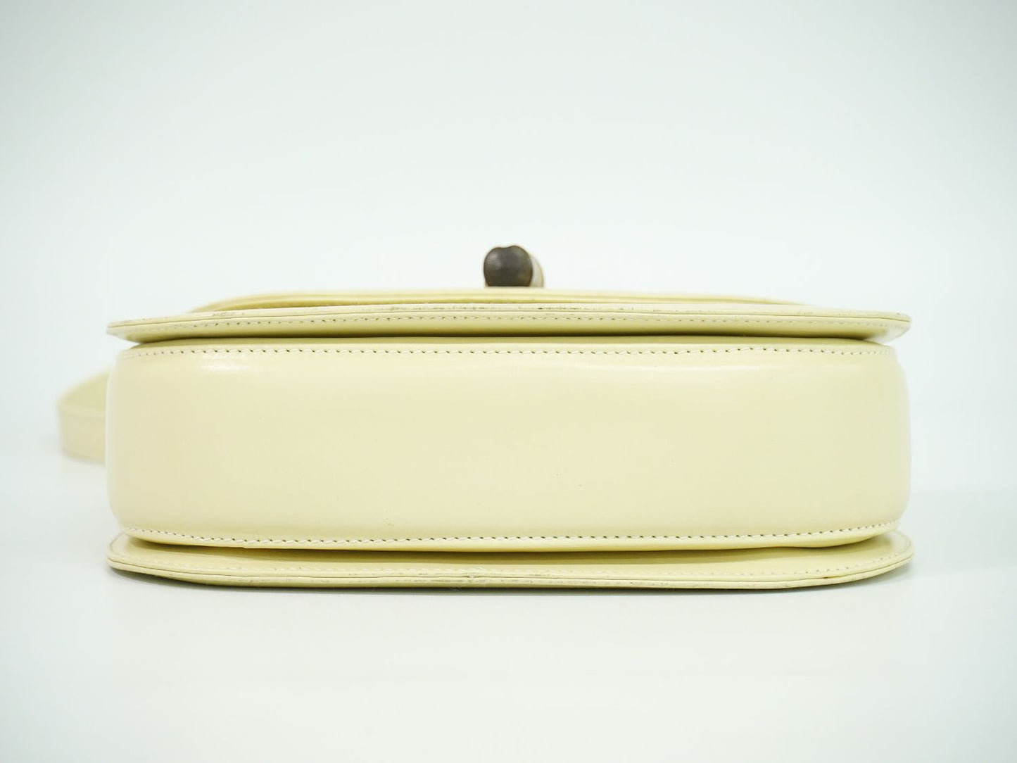 GUCCI バンブー 2WAY ショルダーバッグ アイボリー