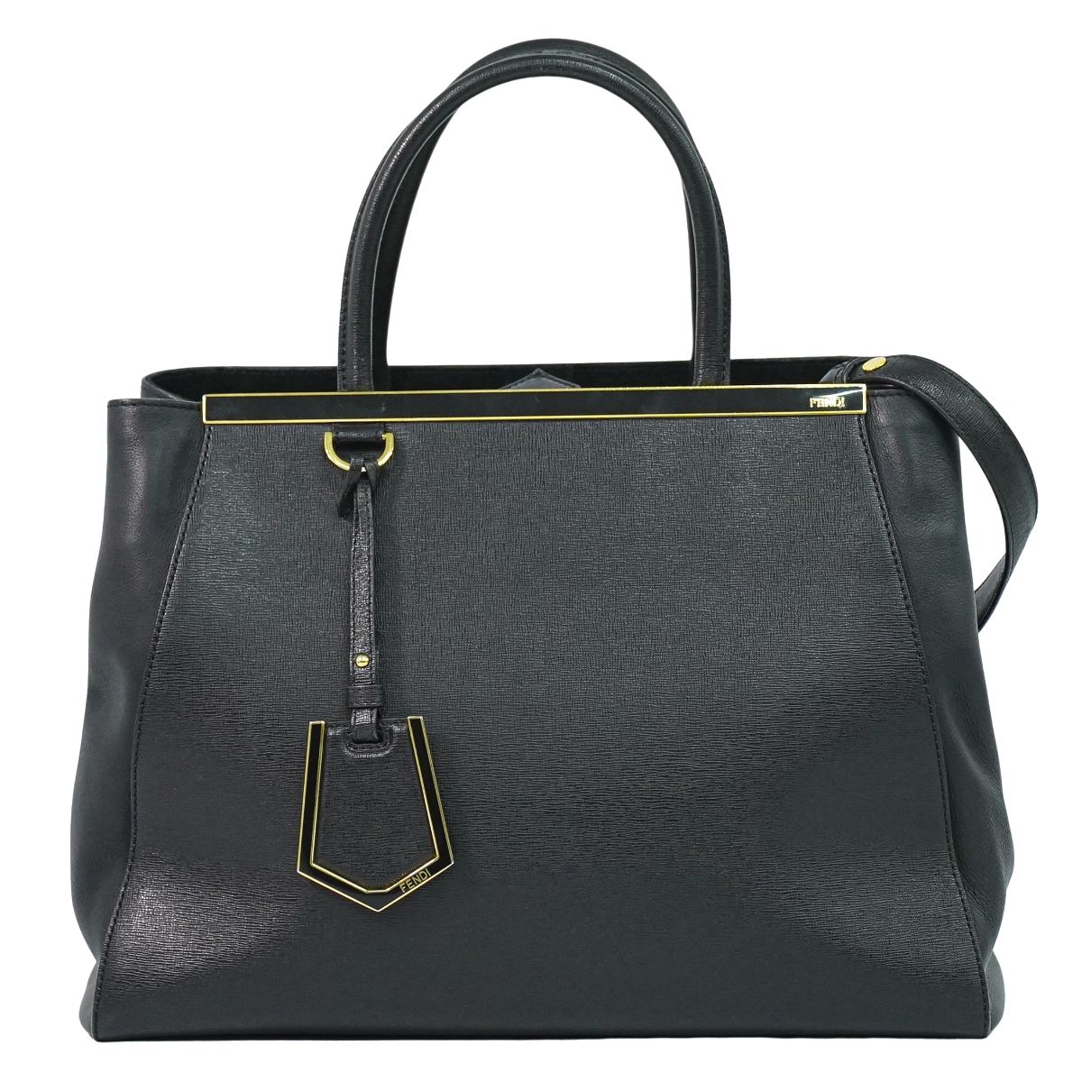 FENDI トゥージュール 2WAY ショルダーバッグ ブラック 8BH250
