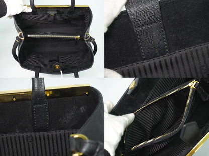 FENDI トゥージュール 2WAY ショルダーバッグ ブラック 8BH250