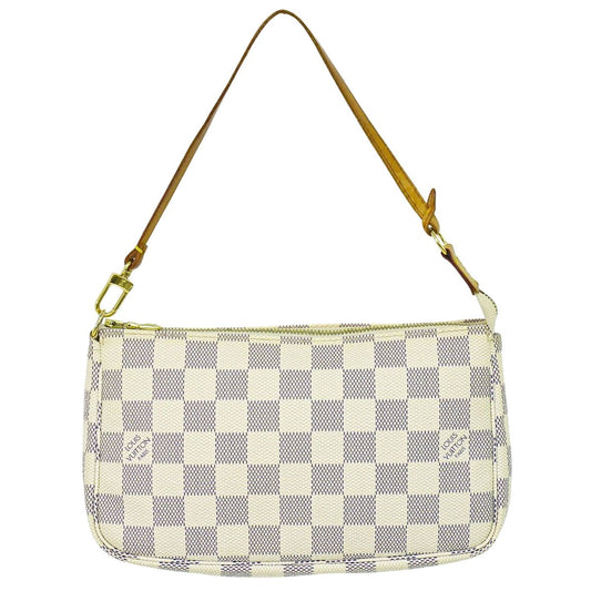 LOUIS VUITTON ポシェットアクセソワール ダミエ アズール アクセサリーポーチ N51986