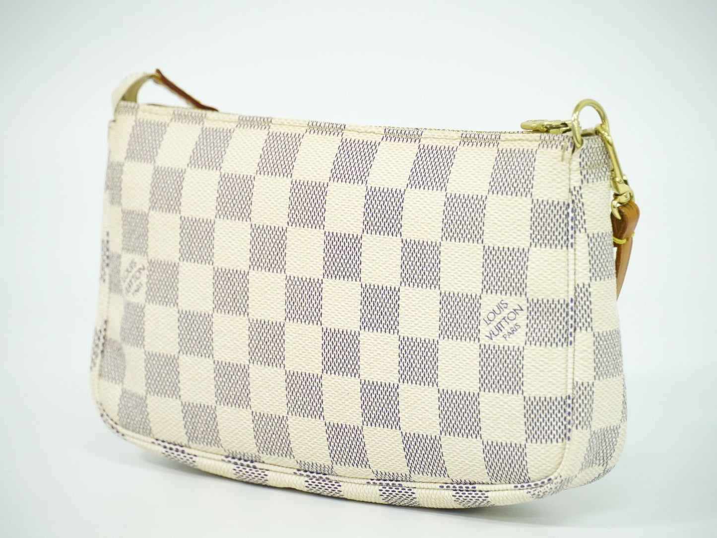 LOUIS VUITTON ポシェットアクセソワール ダミエ アズール アクセサリーポーチ N51986