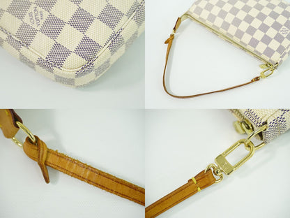 LOUIS VUITTON ポシェットアクセソワール ダミエ アズール アクセサリーポーチ N51986