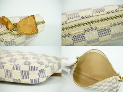 LOUIS VUITTON ポシェットアクセソワール ダミエ アズール アクセサリーポーチ N51986