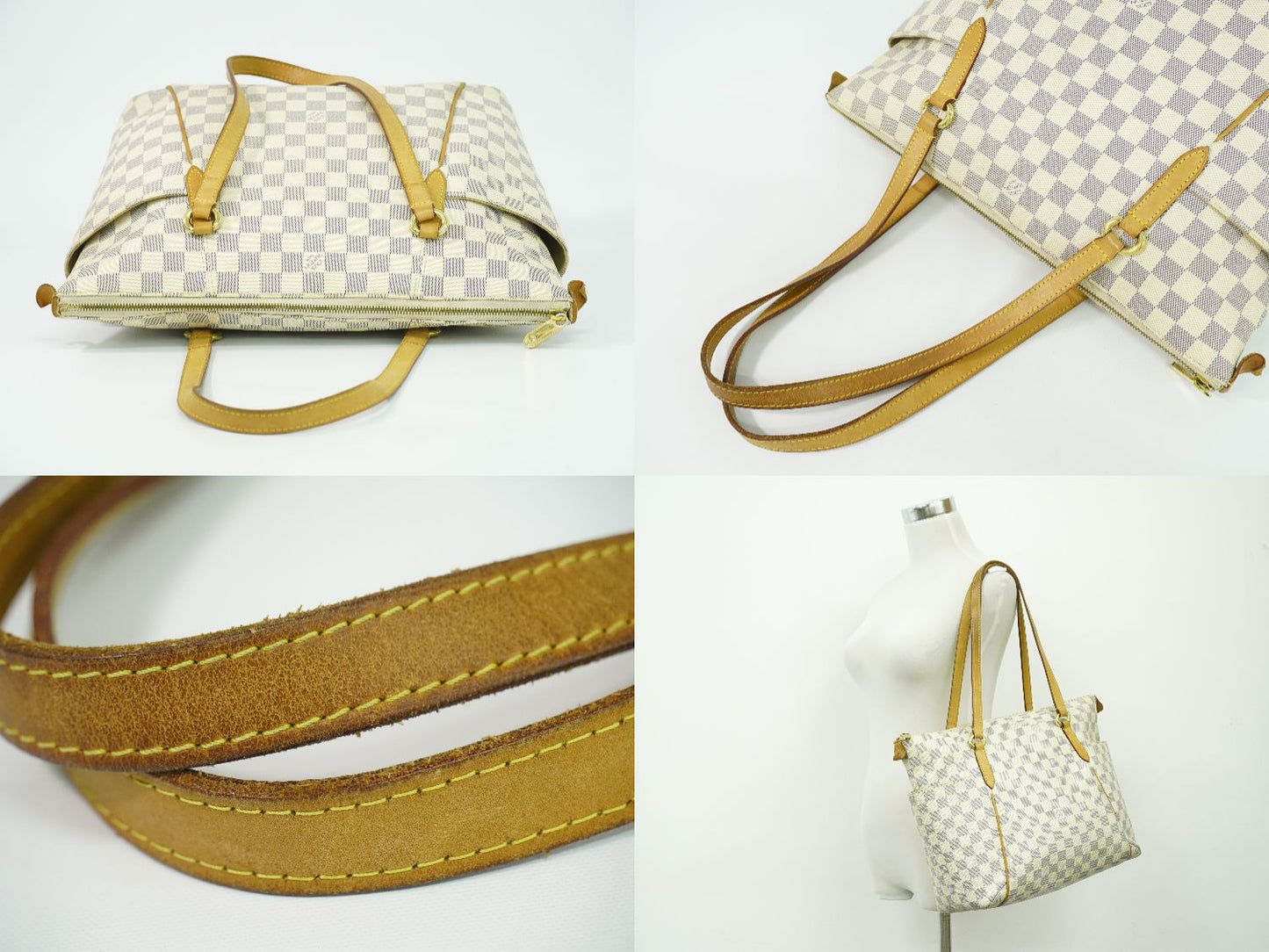 LOUIS VUITTON 旧型 トータリー MM ダミエ アズール ショルダーバッグ N51262