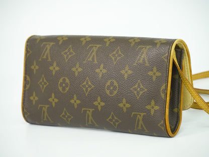 LOUIS VUITTON ポシェットツイン GM モノグラム 2WAY ショルダーバッグ M51852