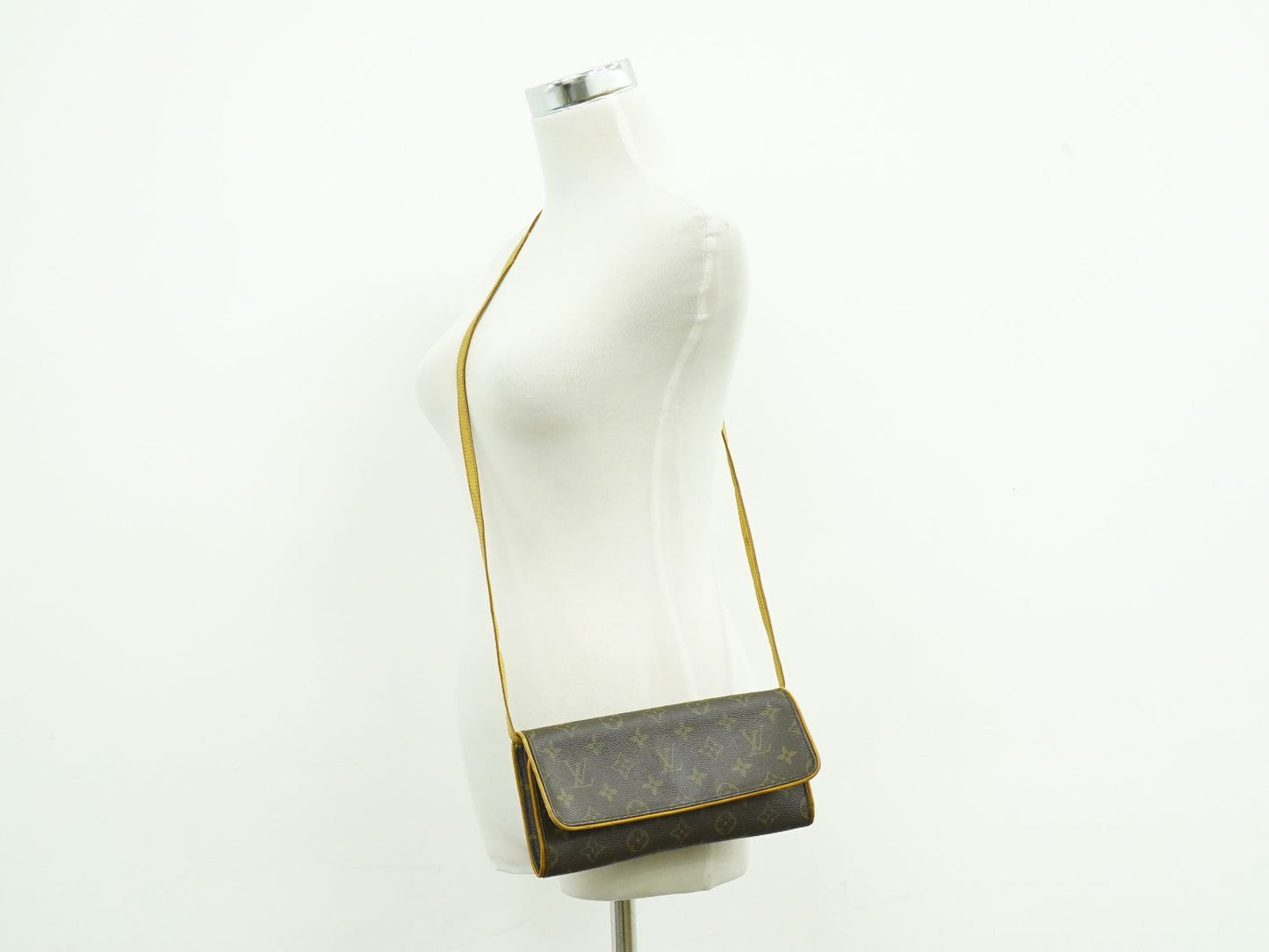 LOUIS VUITTON ポシェットツイン GM モノグラム 2WAY ショルダーバッグ M51852