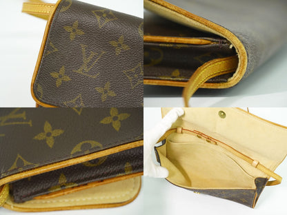 LOUIS VUITTON ポシェットツイン GM モノグラム 2WAY ショルダーバッグ M51852