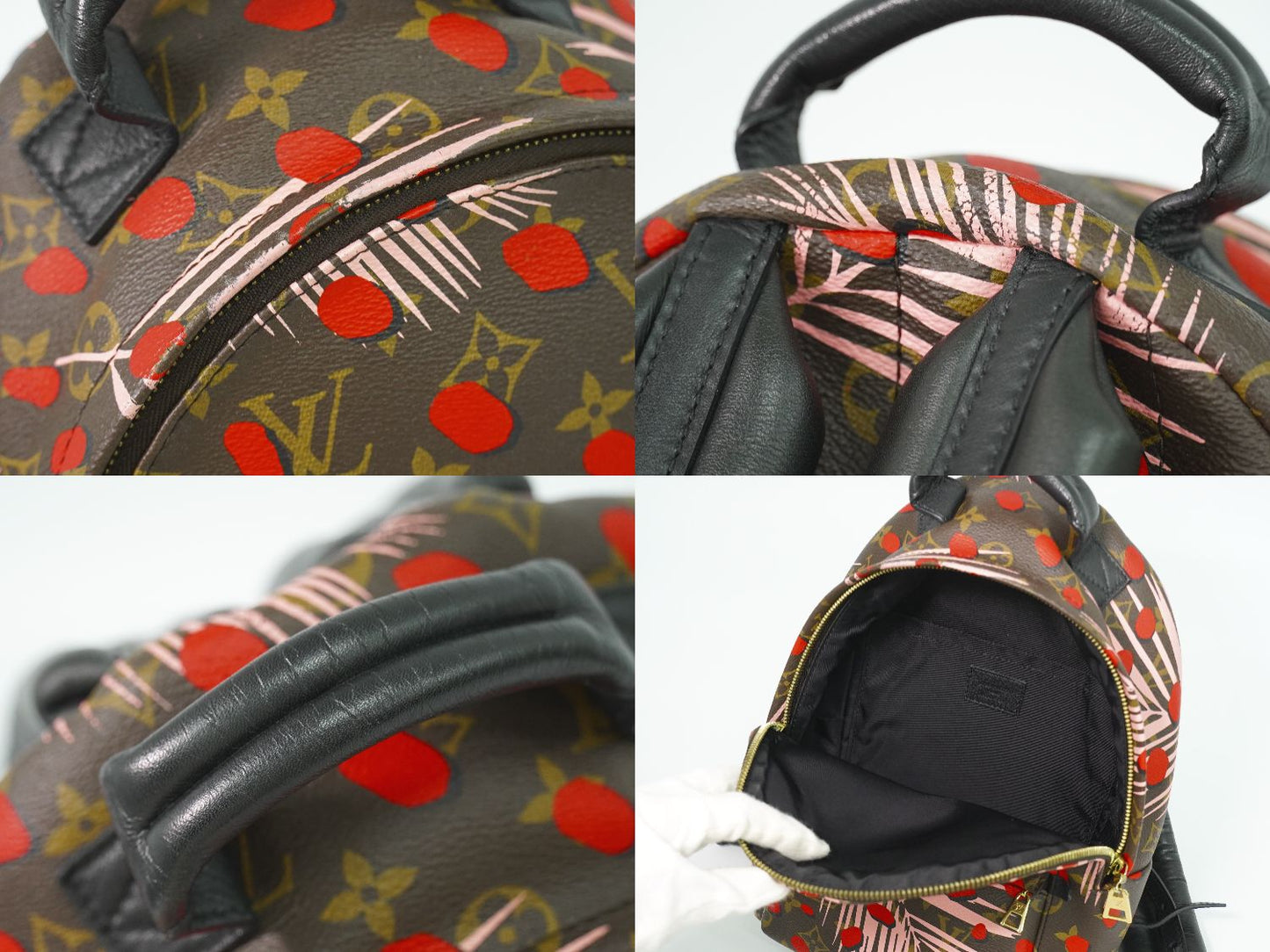 LOUIS VUITTON パームスプリングス PM ジャングルドット モノグラム リュックサック M41981