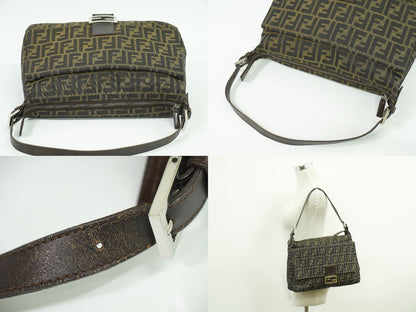 FENDI ズッカ ショルダーバッグ ブラウン 264250