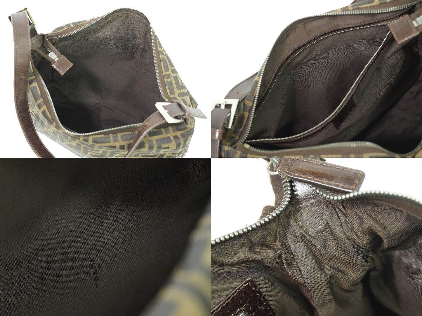 FENDI ズッカ ショルダーバッグ ブラウン 264250