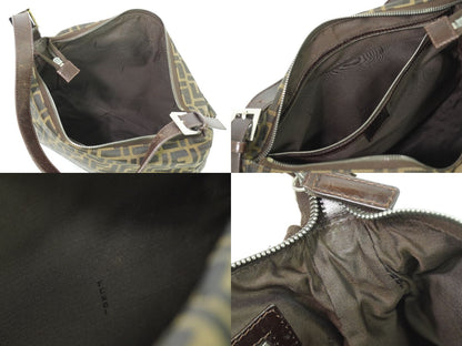 FENDI ズッカ ショルダーバッグ ブラウン 264250