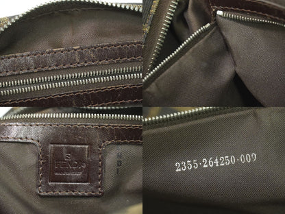 FENDI ズッカ ショルダーバッグ ブラウン 264250