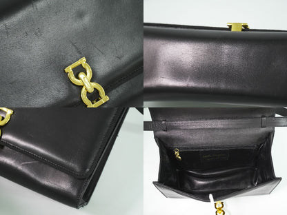 Salvatore Ferragamo 2WAY ショルダーバッグ ブラック