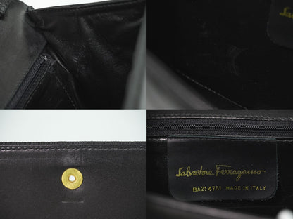 Salvatore Ferragamo 2WAY ショルダーバッグ ブラック