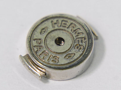 HERMES Hキューブ ピアス メタル