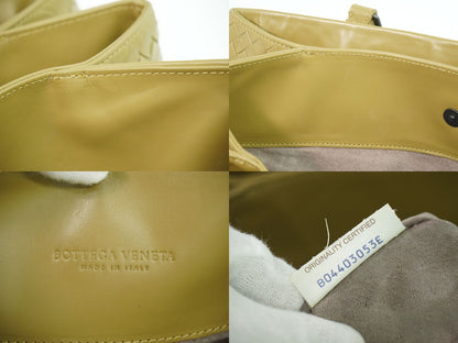BOTTEGA VENETA イントレチャート トートバッグ ブラウン