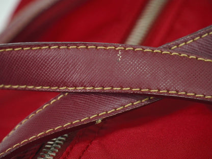 PRADA テスート ミニ ボストンバッグ レッド BR2394