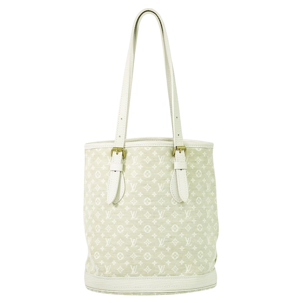 LOUIS VUITTON バケット PM モノグラム ミニラン ショルダーバッグ デュンヌ M95316