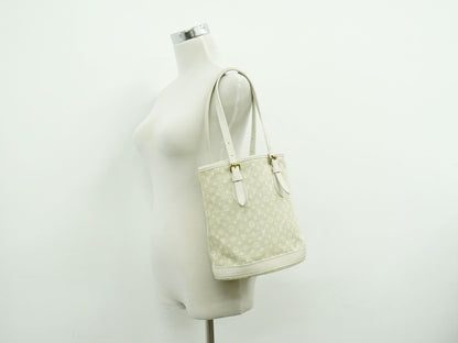 LOUIS VUITTON バケット PM モノグラム ミニラン ショルダーバッグ デュンヌ M95316