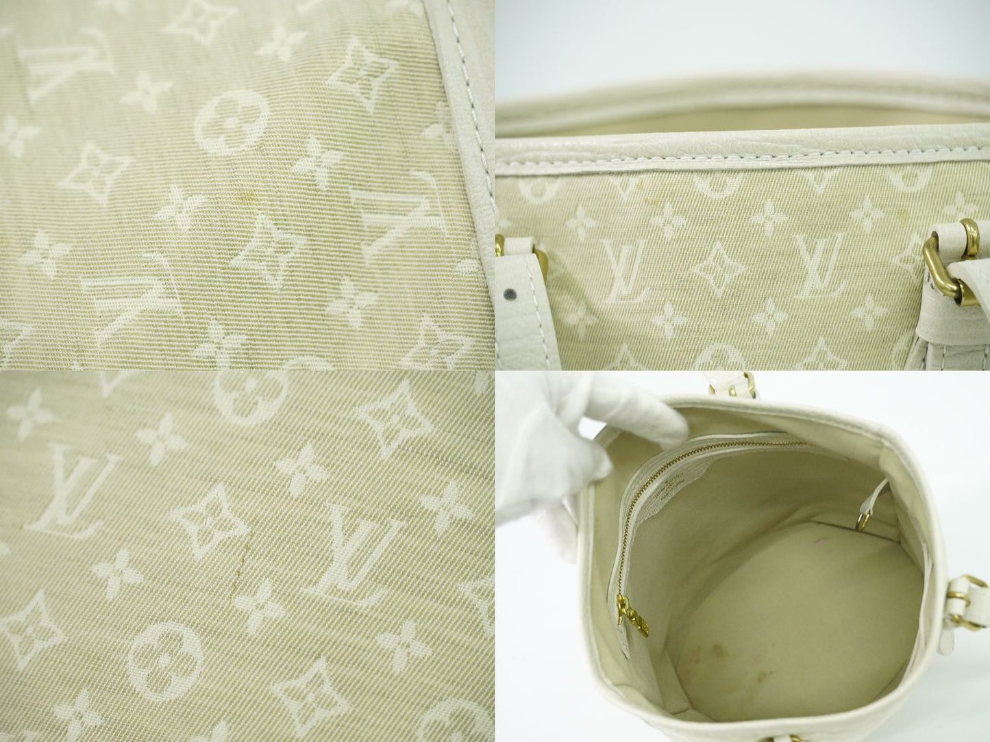LOUIS VUITTON バケット PM モノグラム ミニラン ショルダーバッグ デュンヌ M95316