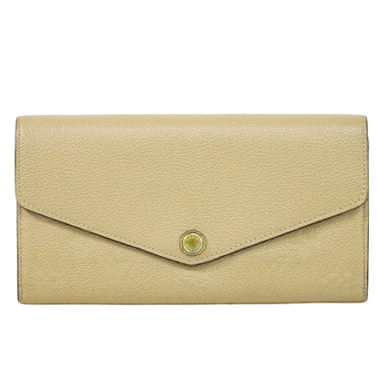 LOUIS VUITTON ポルトフォイユサラ モノグラム アンプラント レザー 長財布 パピルス M62297