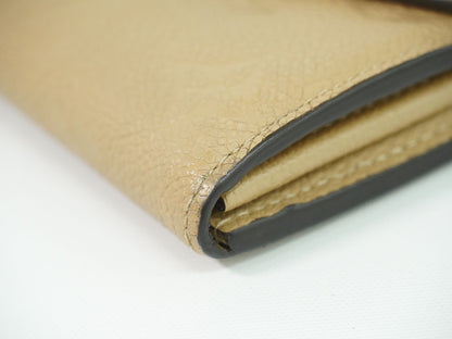 LOUIS VUITTON ポルトフォイユサラ モノグラム アンプラント レザー 長財布 パピルス M62297