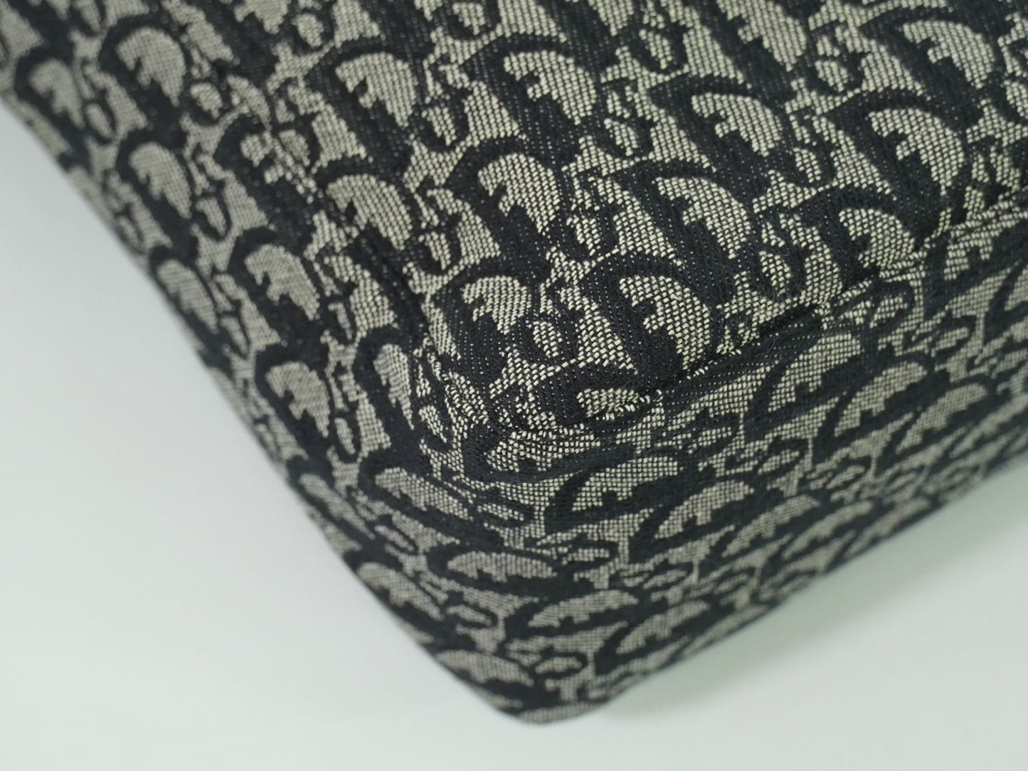 Christian Dior トロッター ショルダーバッグ グレー ブラック