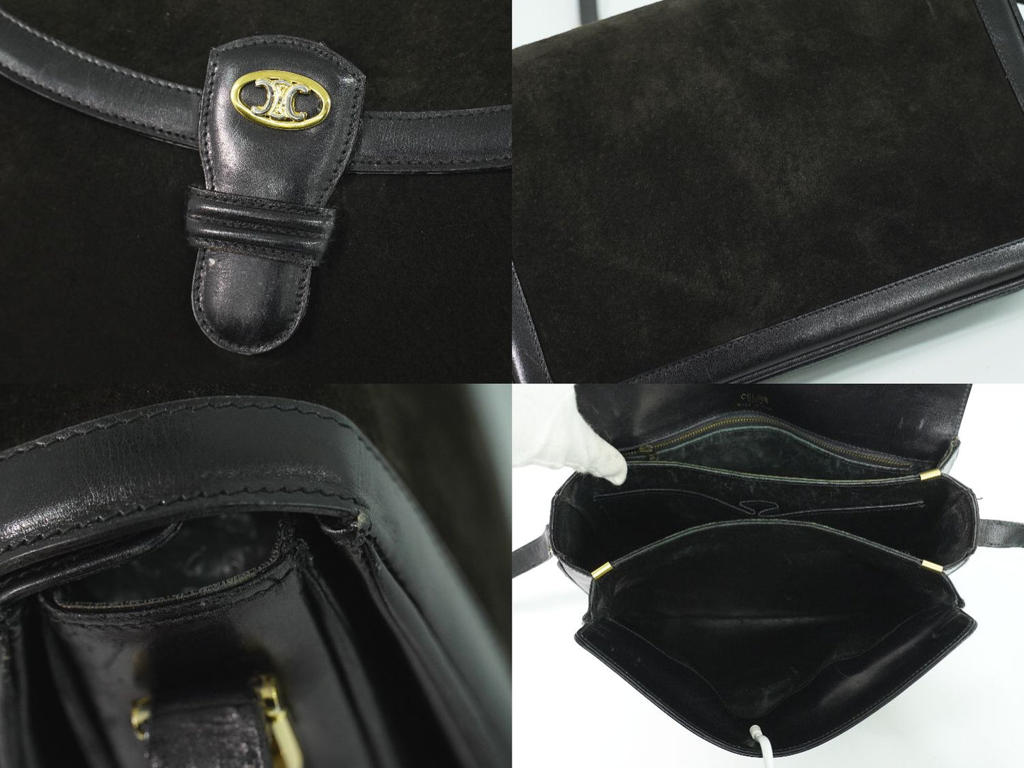 CELINE ショルダーバッグ ブラック