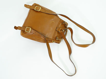 GUCCI バンブー ミニ リュックサック ブラウン