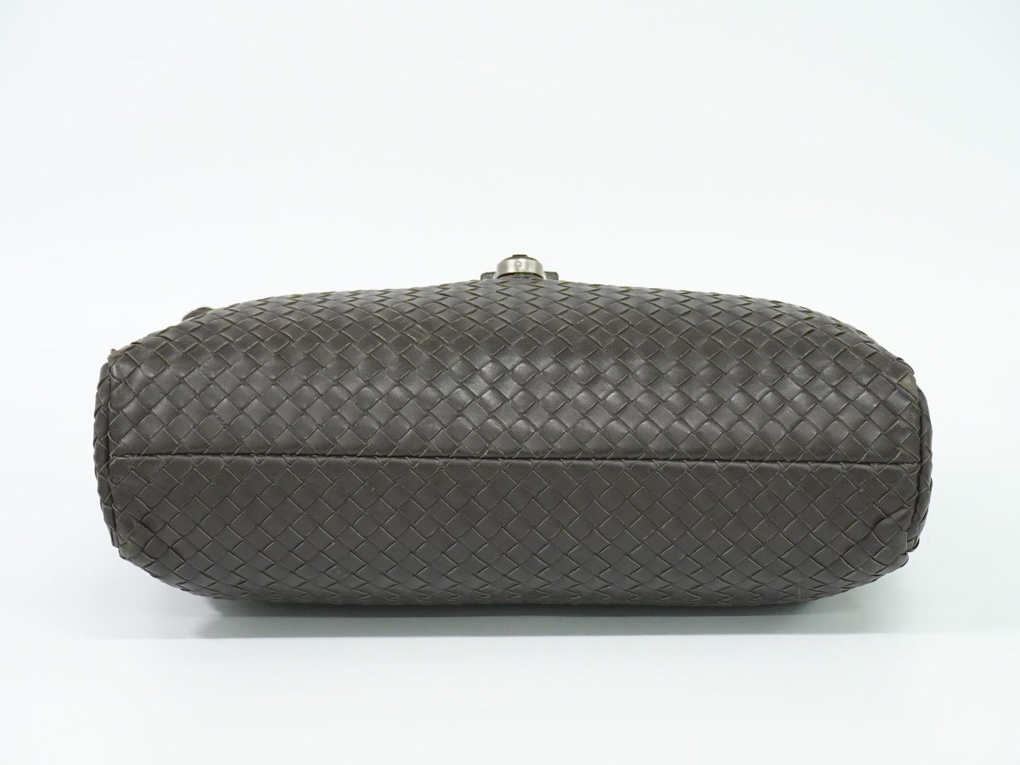 BOTTEGA VENETA イントレチャート ビジネスバッグ ブラウン