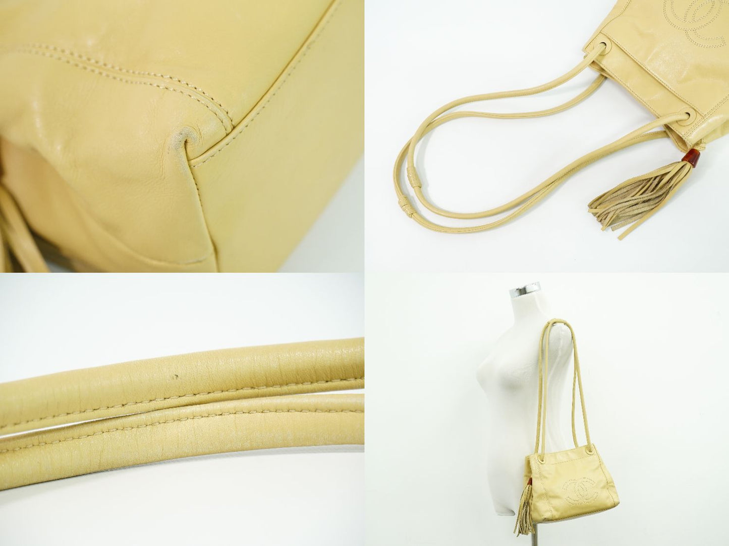 CHANEL ココマーク ショルダーバッグ ベージュ