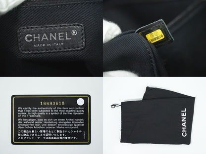 CHANEL ドーヴィル ココマーク ショルダーバッグ グレー