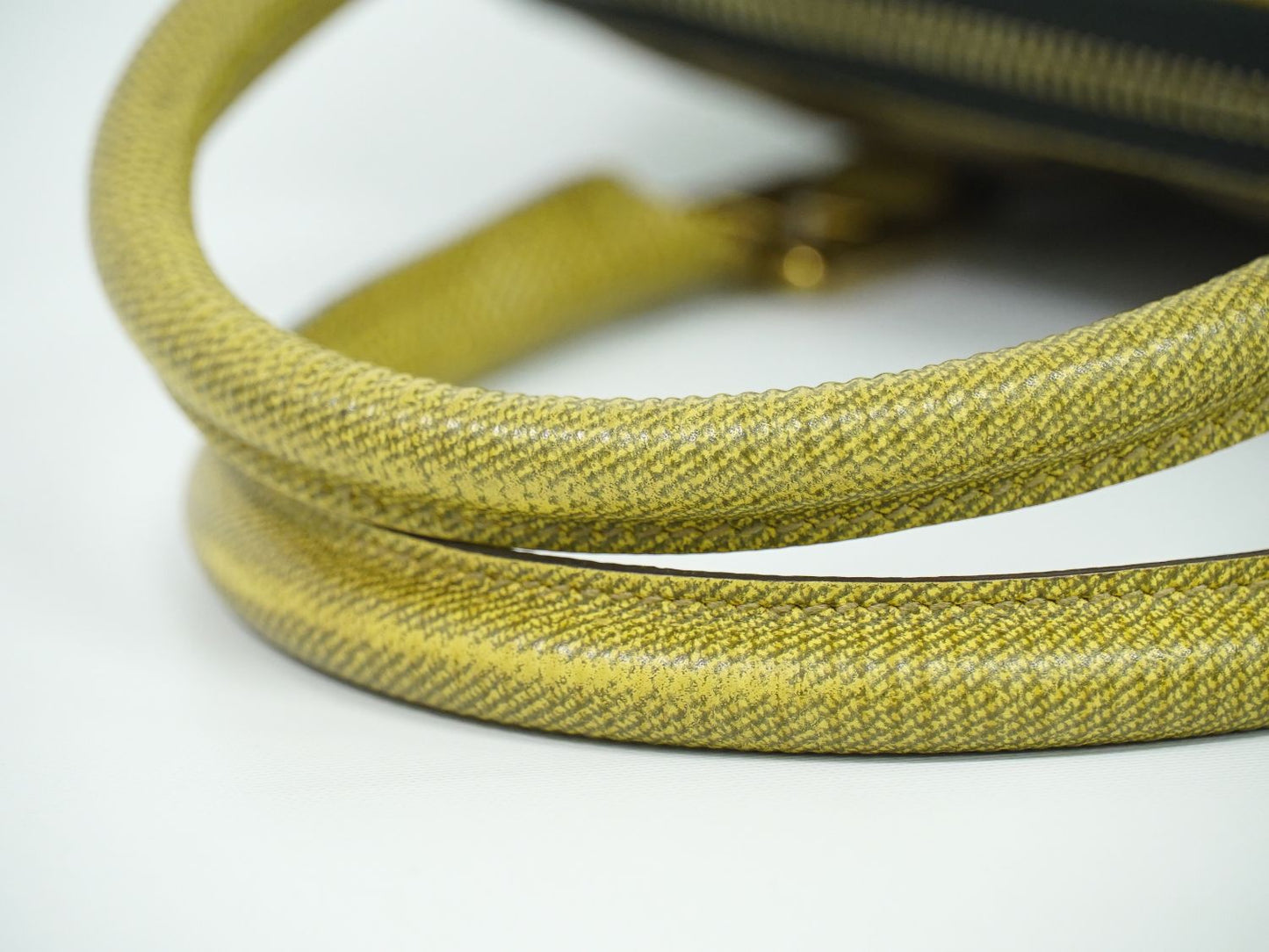 FENDI ゼブラ柄 ハンドバッグ ブラウン