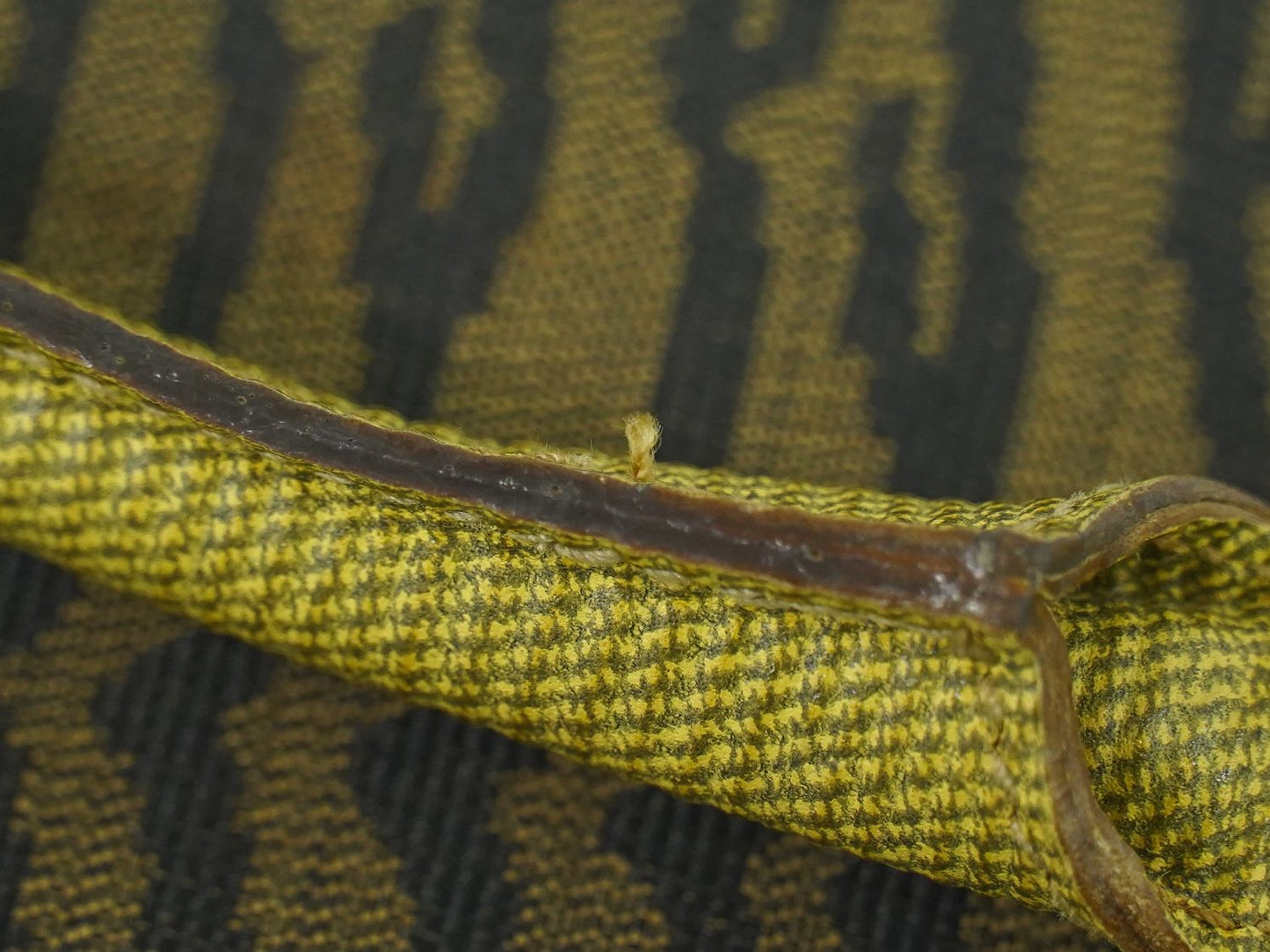 FENDI ゼブラ柄 ハンドバッグ ブラウン