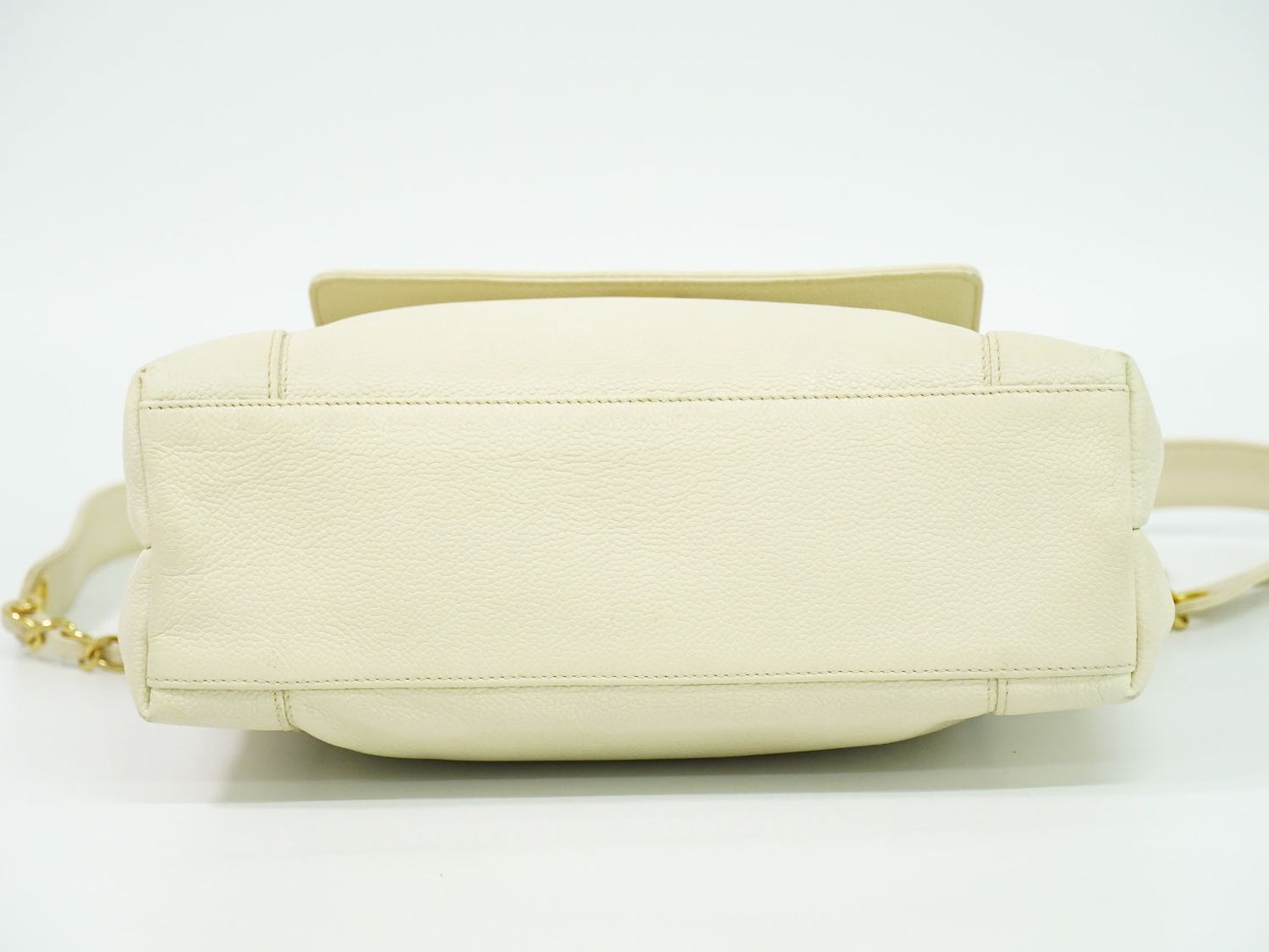 CHANEL ココマーク ショルダーバッグ アイボリー