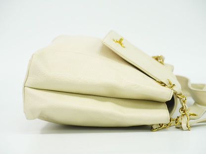 CHANEL ココマーク ショルダーバッグ アイボリー