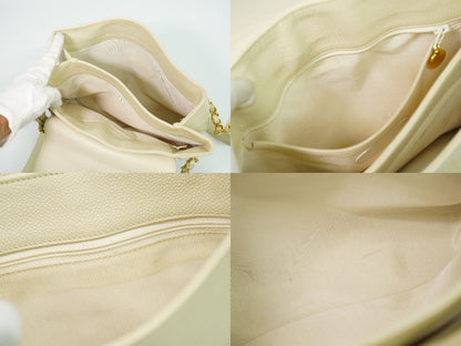 CHANEL ココマーク ショルダーバッグ アイボリー