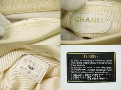 CHANEL ココマーク ショルダーバッグ アイボリー