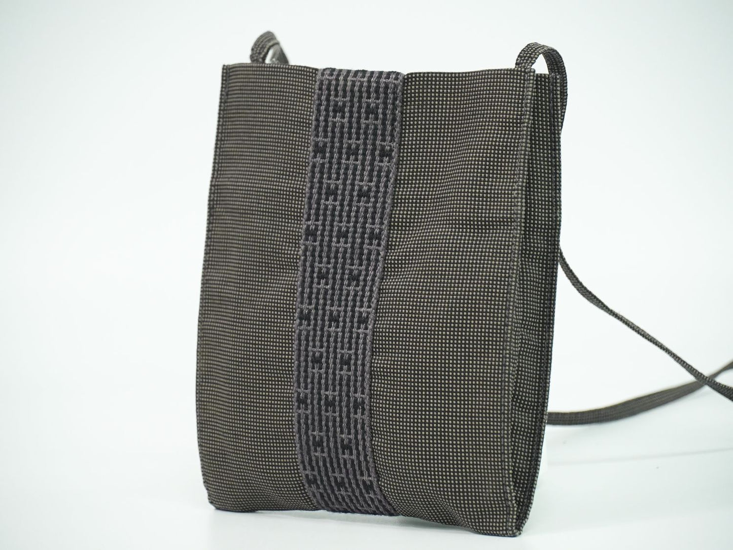 HERMES エールライン ショルダーバッグ グレー