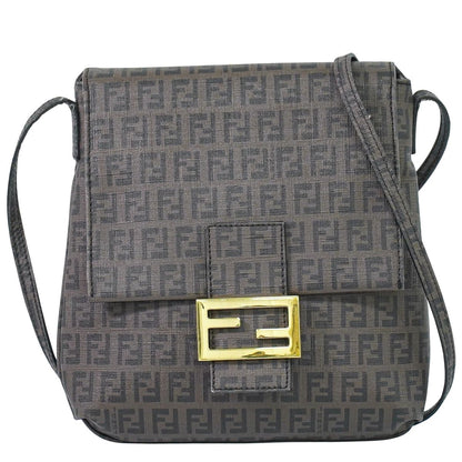 FENDI ズッキーノ ショルダーバッグ ブラウン 8BT075