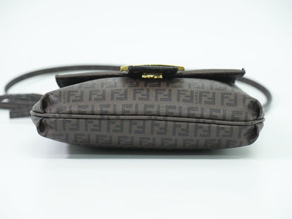 FENDI ズッキーノ ショルダーバッグ ブラウン 8BT075