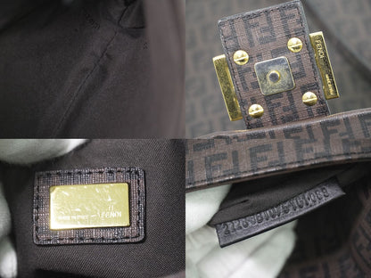 FENDI ズッキーノ ショルダーバッグ ブラウン 8BT075