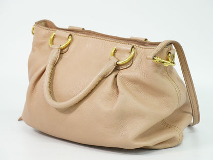 MIU MIU 2WAY ショルダーバッグ ピンク