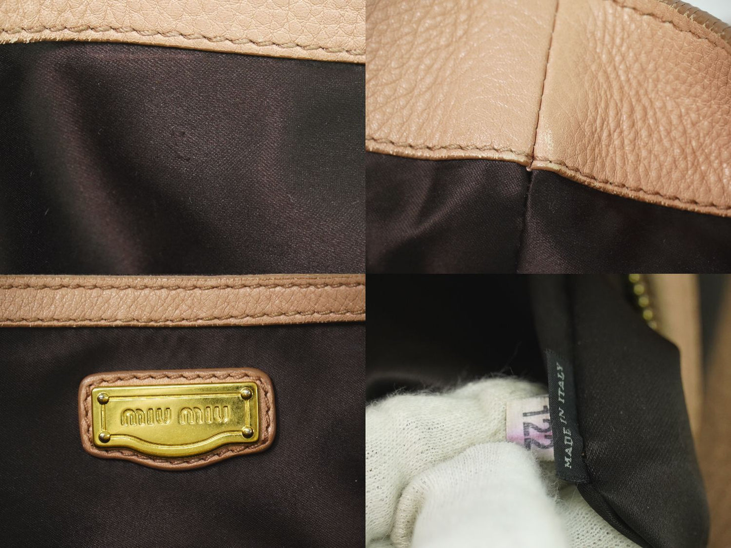 MIU MIU 2WAY ショルダーバッグ ピンク