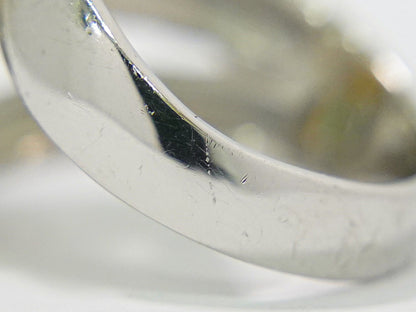 エメラルド 1.18ct ダイヤモンド 0.64ct K18 YG Pt900 コンビ リング 12.5号 グリーン