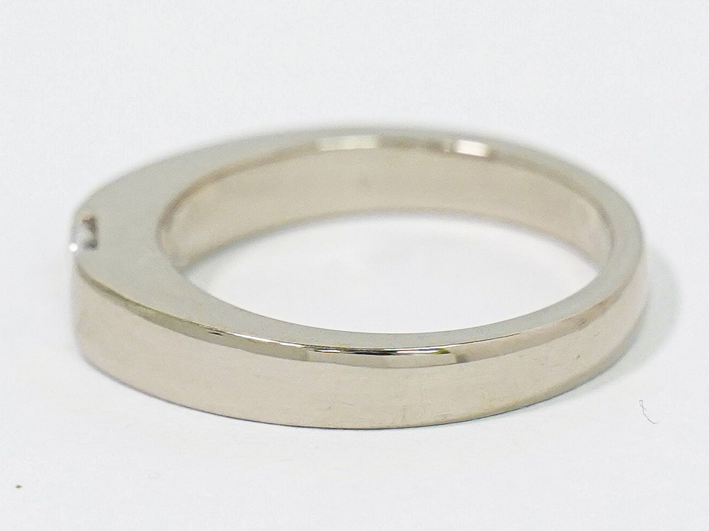 Cartier タンク ダイヤモンド 0.25ct 750 WG リング 52 12号