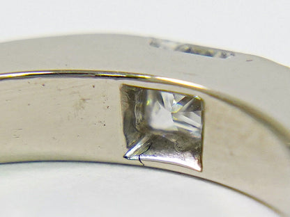 Cartier タンク ダイヤモンド 0.25ct 750 WG リング 52 12号