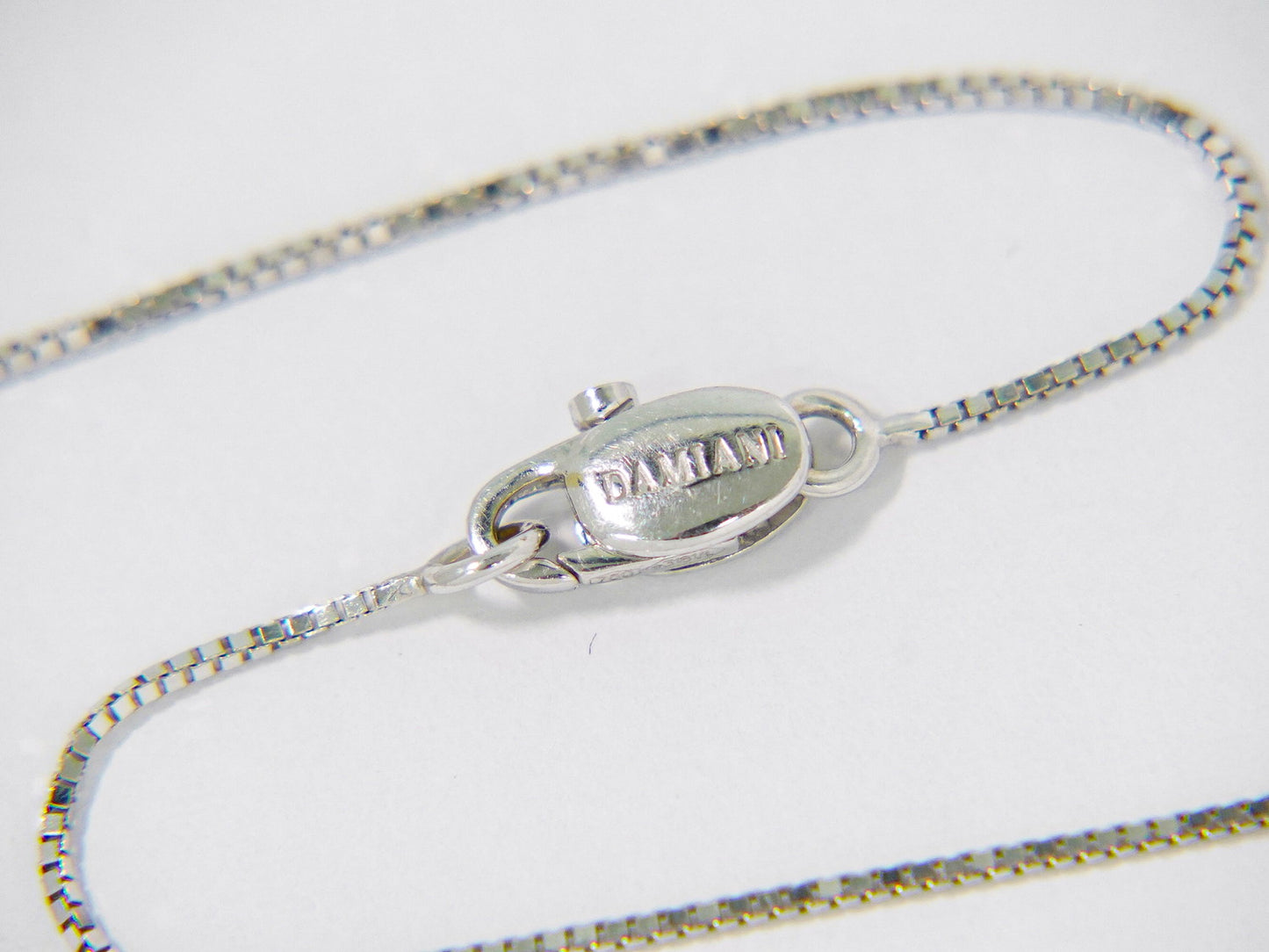 DAMIANI ダイヤモンド 4P 750 WG ネックレス
